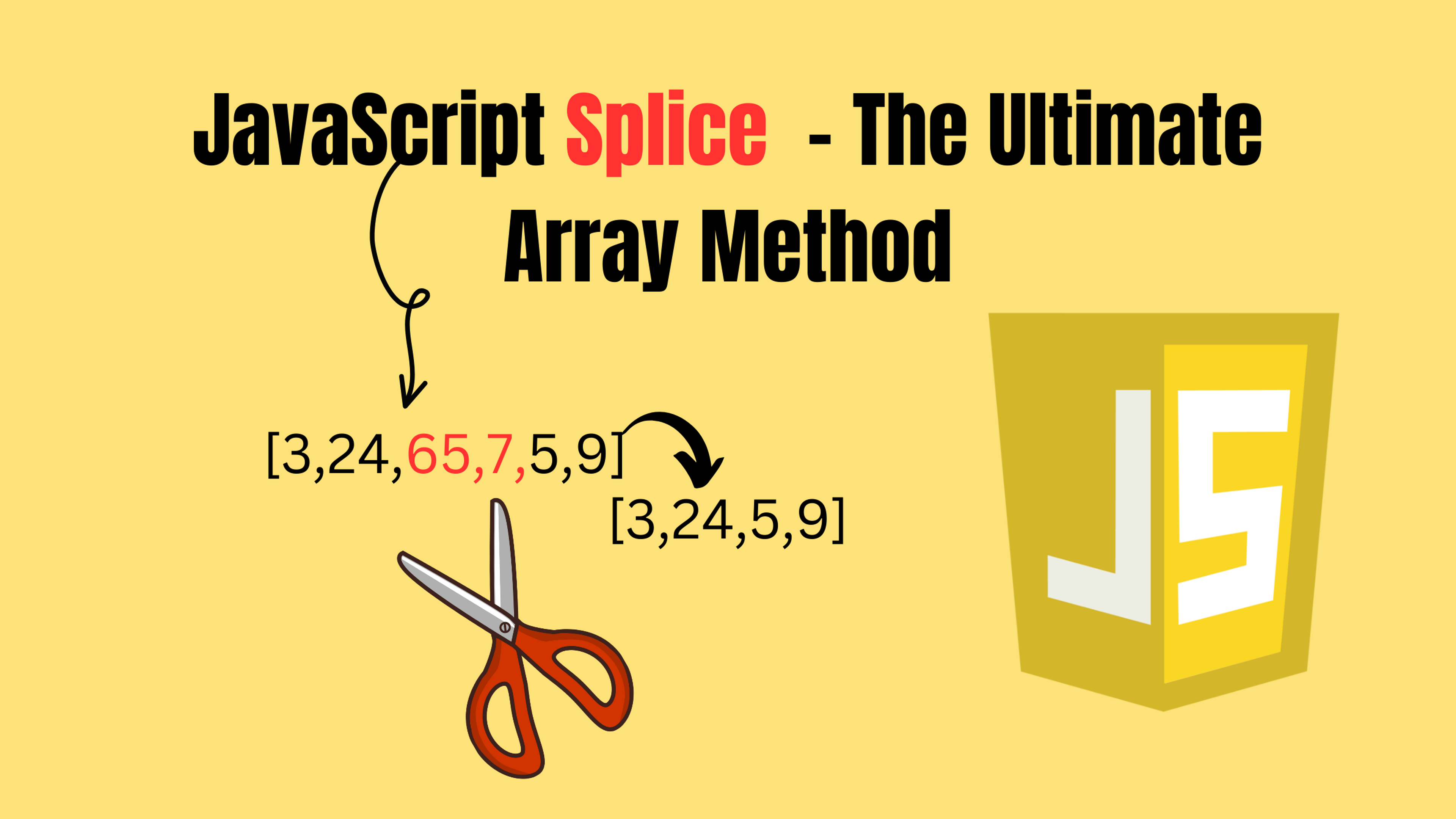 JavaScript Splice - The Ultimate Array Method