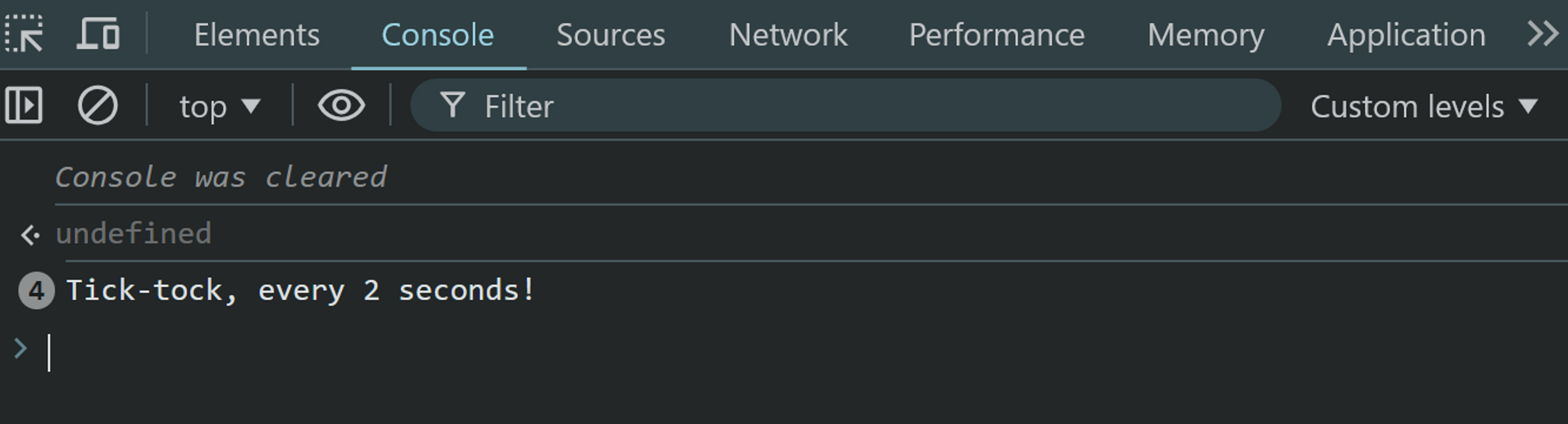 setInterval In JavaScript