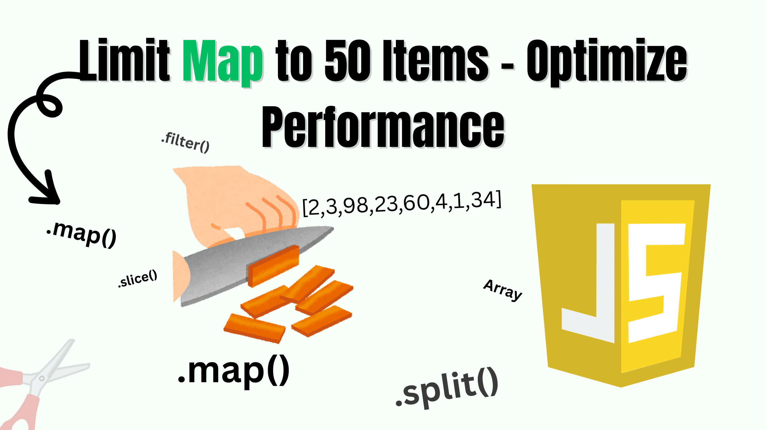 Cover Image of JavaScript Limit Map to 50 Items – Optimize Performance