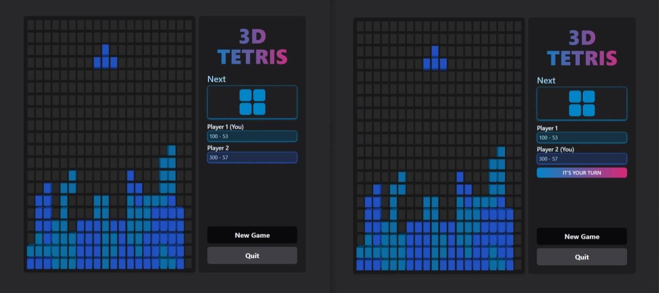 Work Image of 3D Tetris