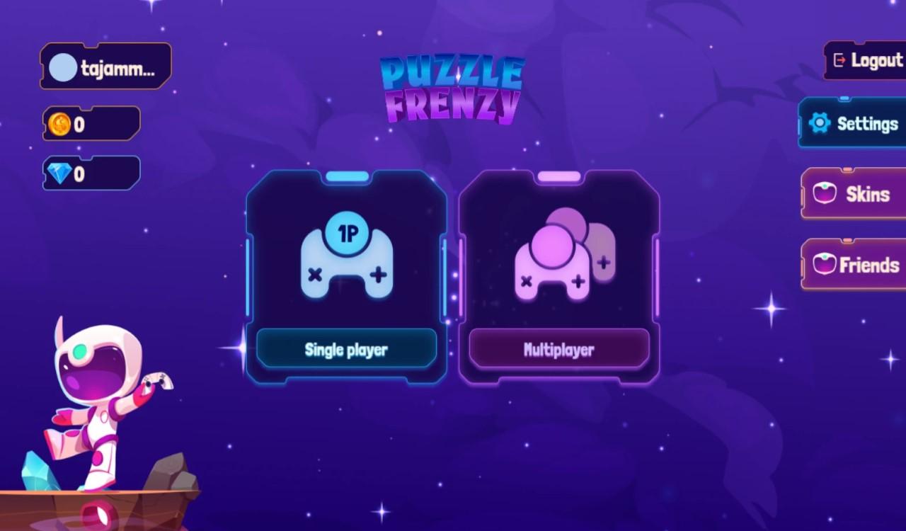 Work Image of Puzzle Frenzy