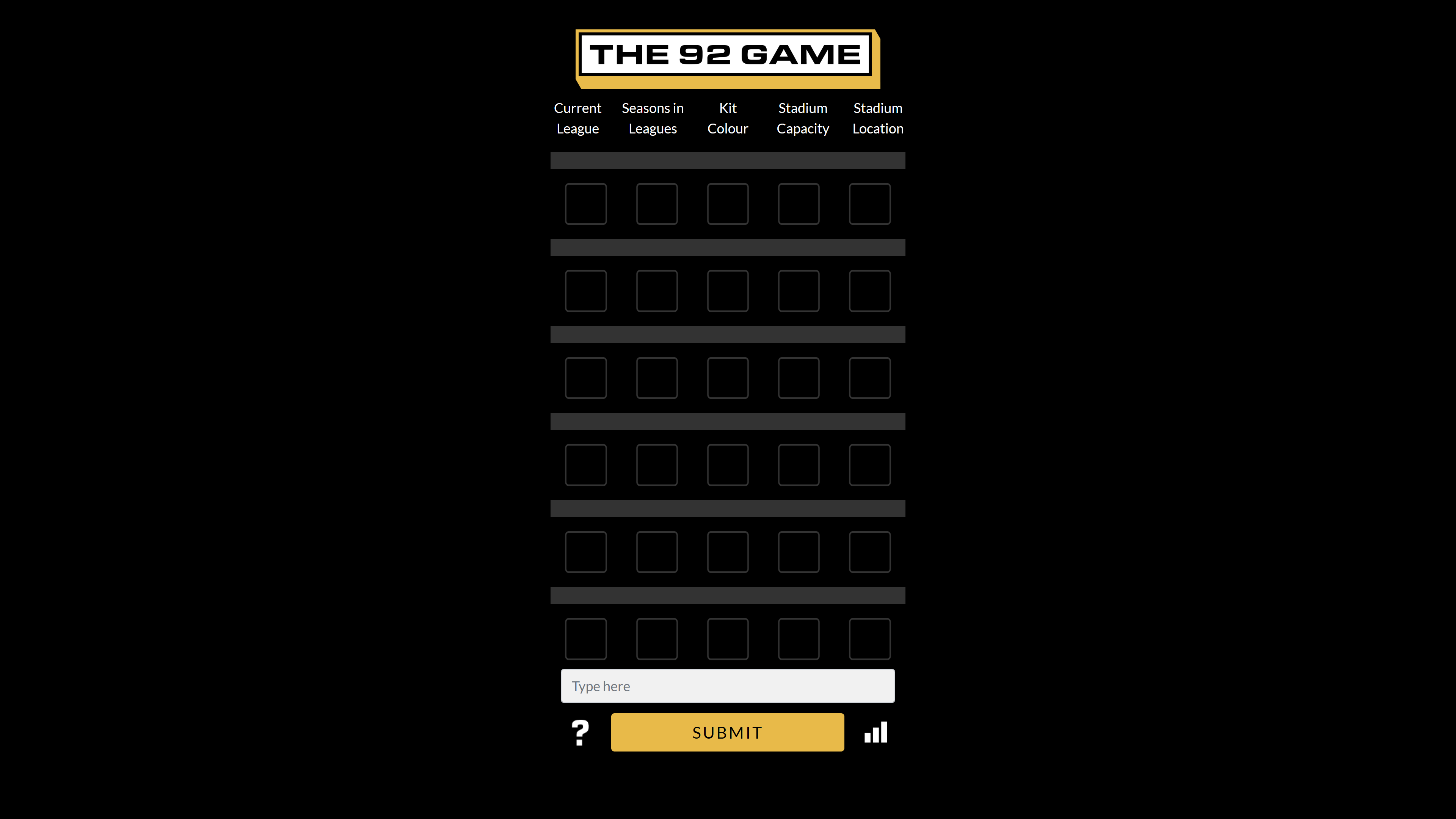 The 92 Game