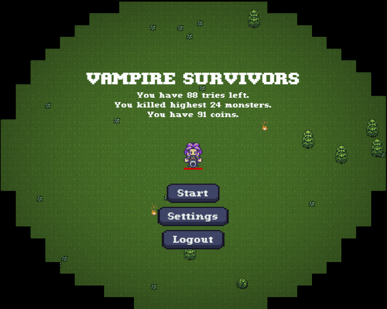 Vampire Survivors Work Image of Vampire Survivors