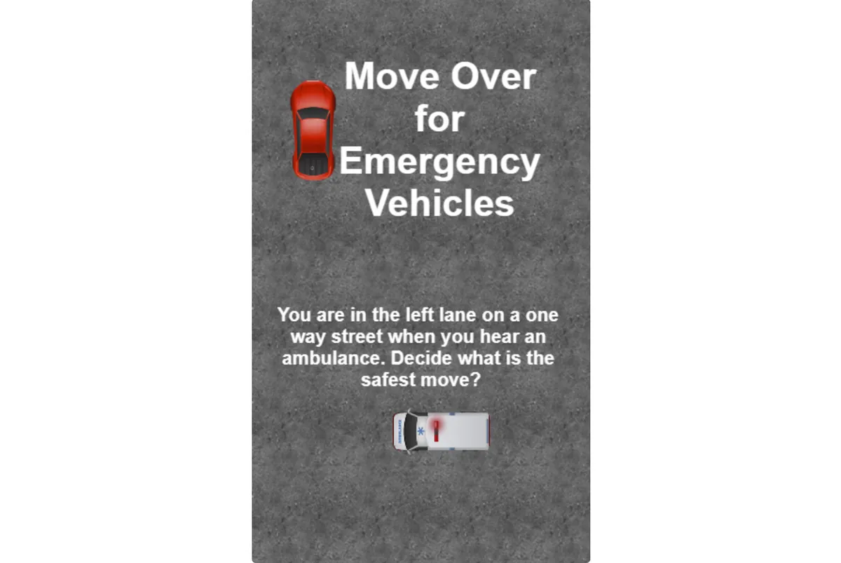 Work Image of Move Over for Emergency Vehicles (3)