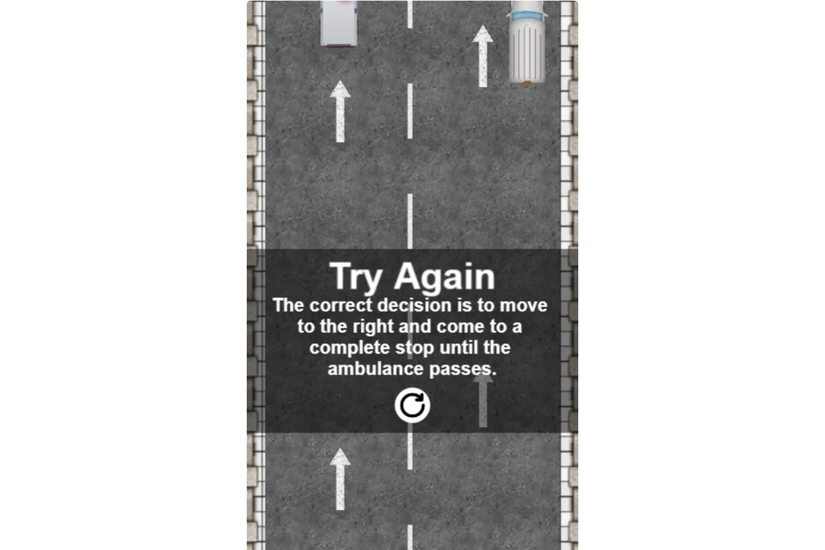 Work Image of Move Over for Emergency Vehicles (6)