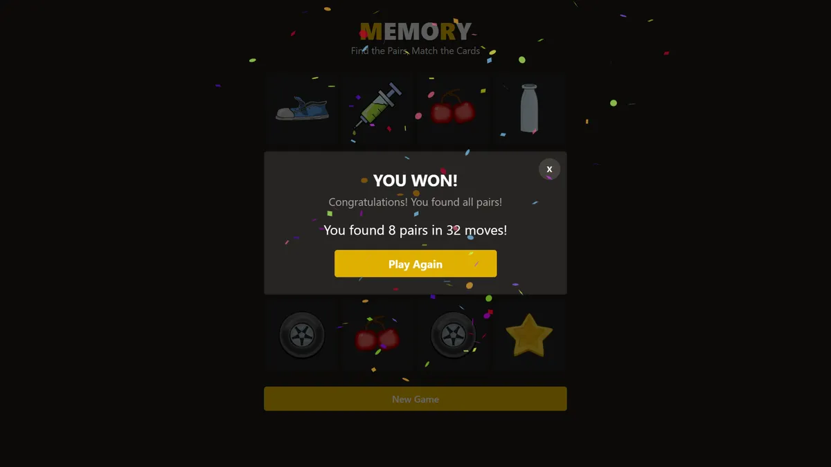 Work Image of Memory Game (4)