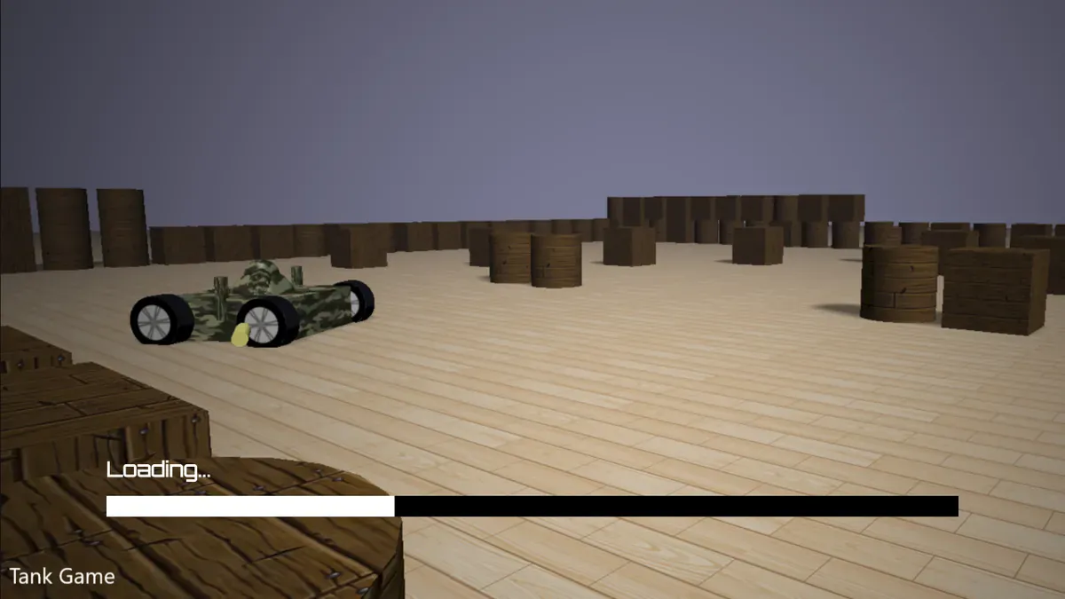 3D Tank Game Work Image of 3D Tank Game