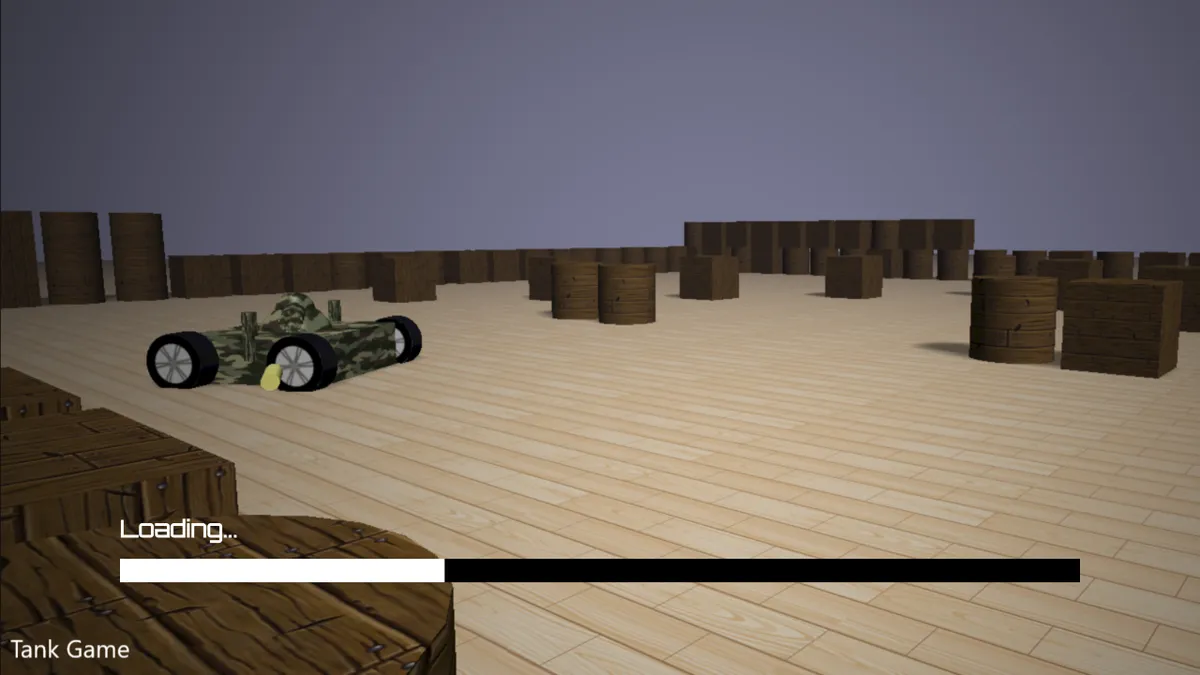 3D Tank Game Work Image of 3D Tank Game