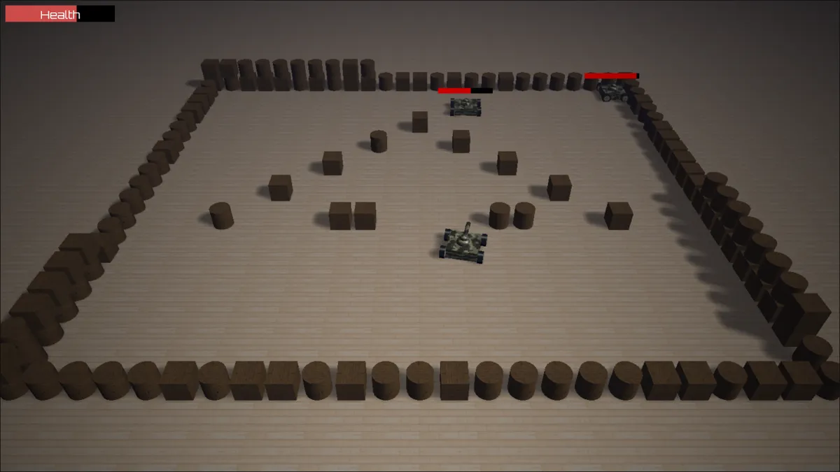 Work Image of 3D Tank Game (4)