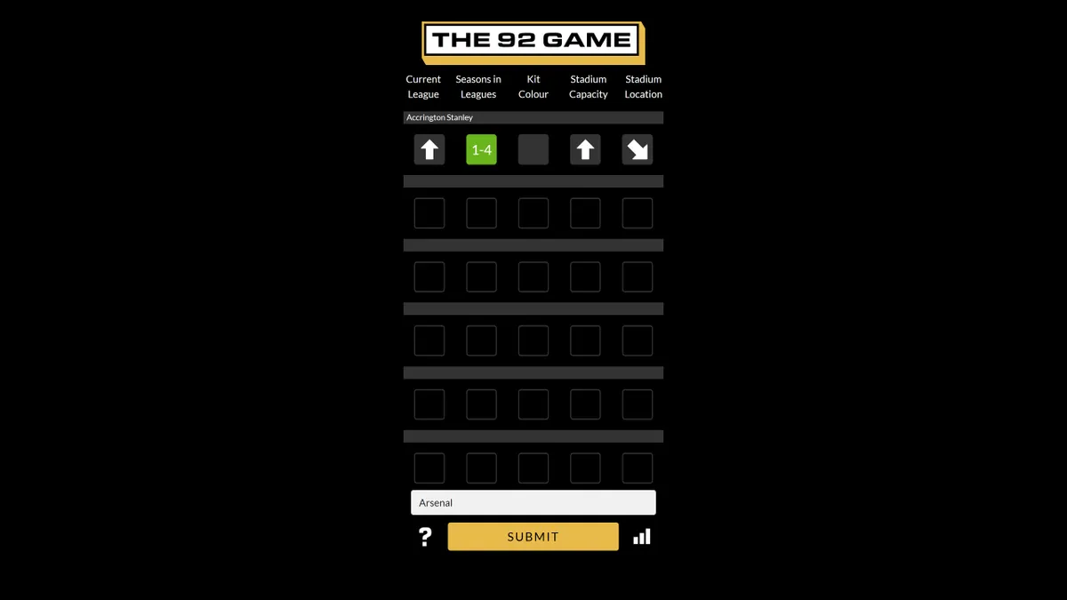 The 92 Game Work Image of The 92 Game