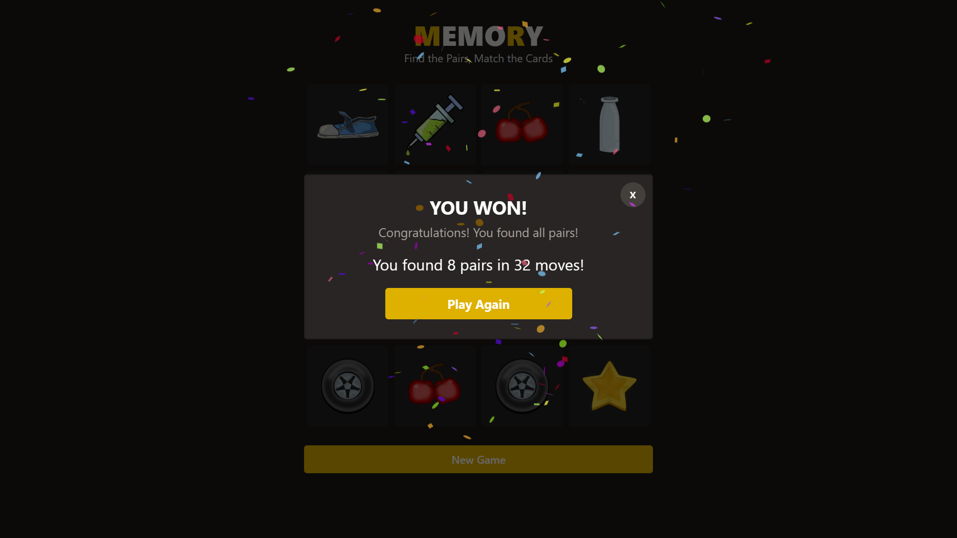 Work Image of Memory Game (4)