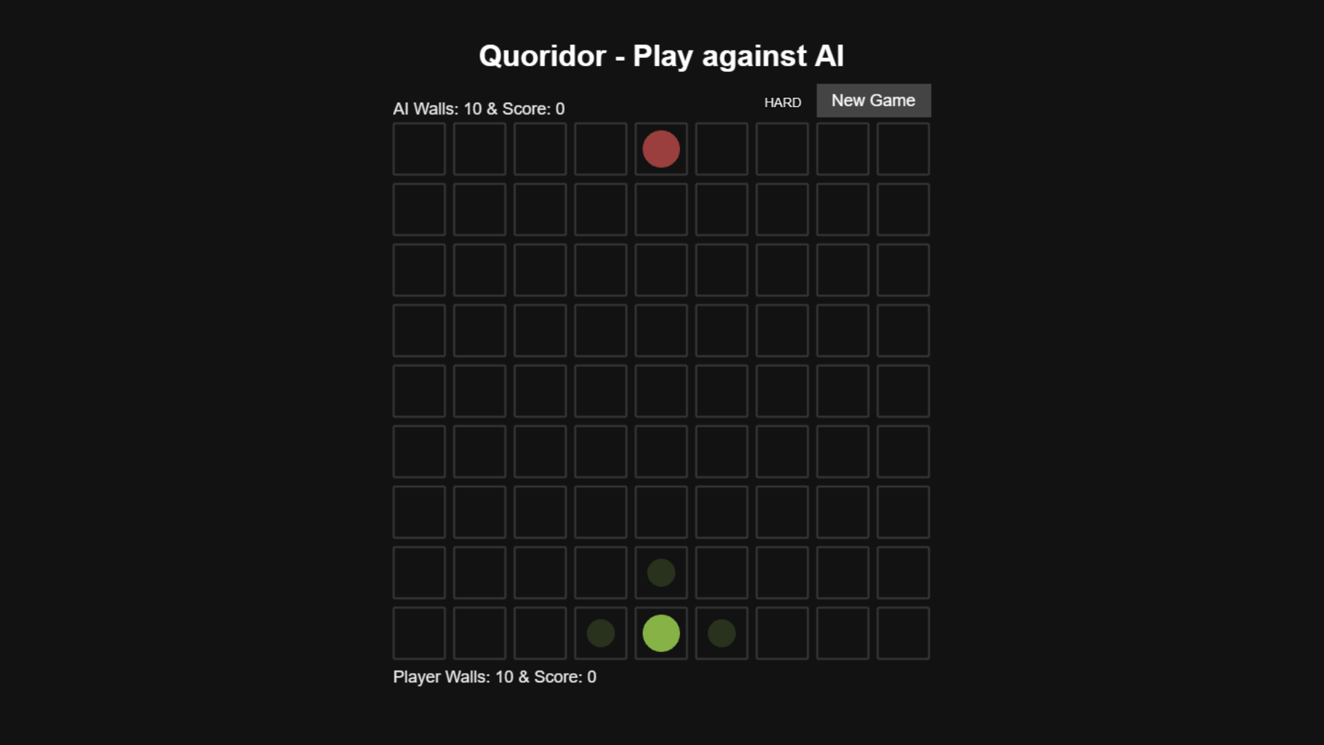 Quoridor - Play with AI Work Image of Quoridor - Play with AI