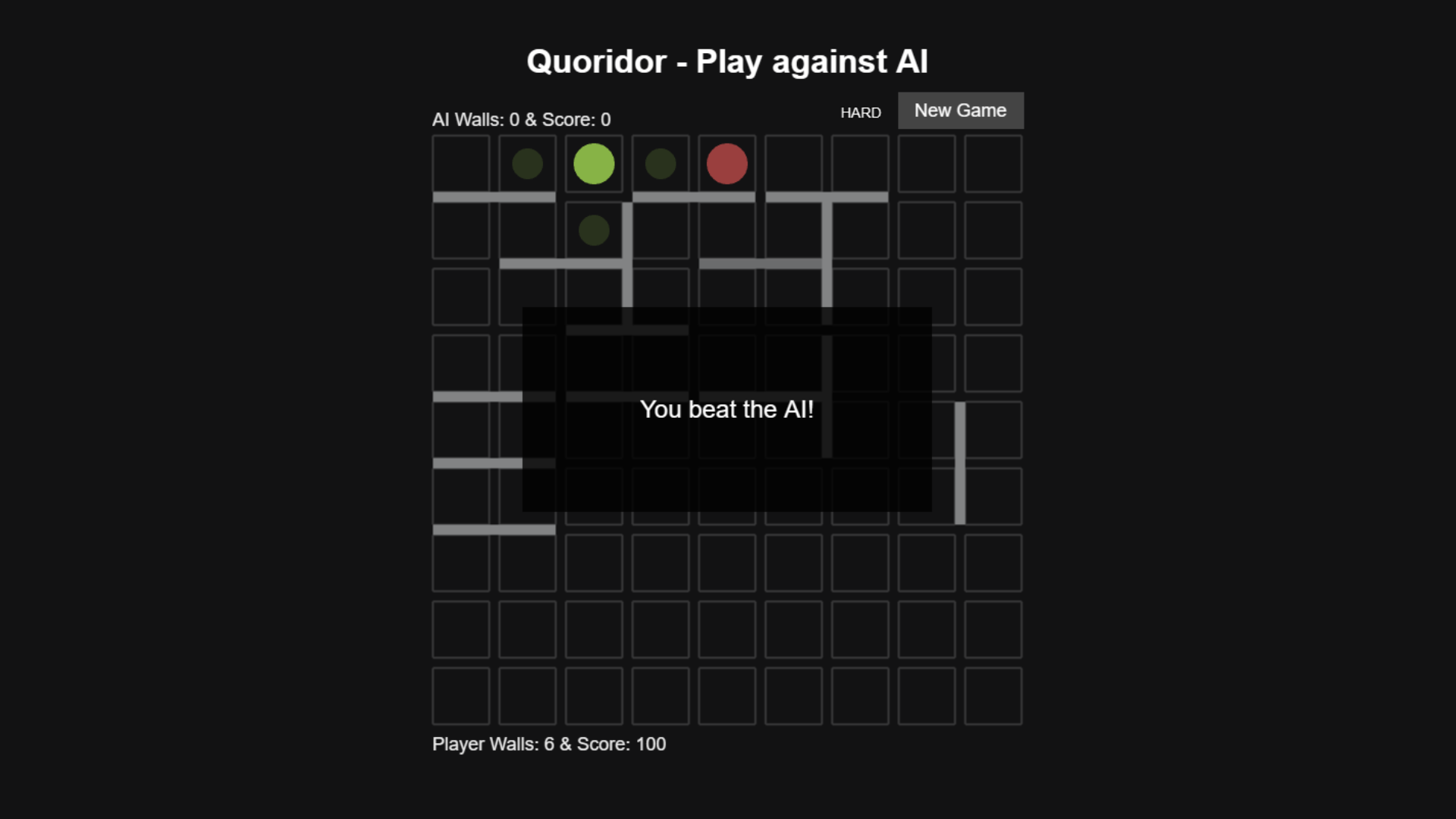 Work Image of Quoridor - Play with AI (4)