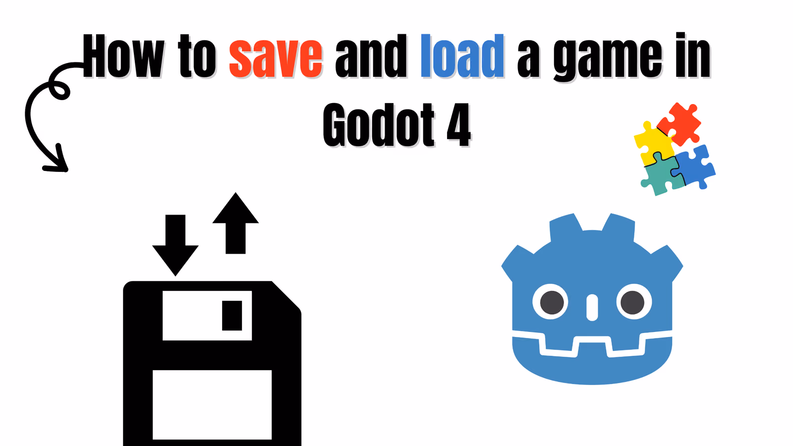How to Save and Load a Game in Godot 4 Cover Image of How to Save and Load a Game in Godot 4