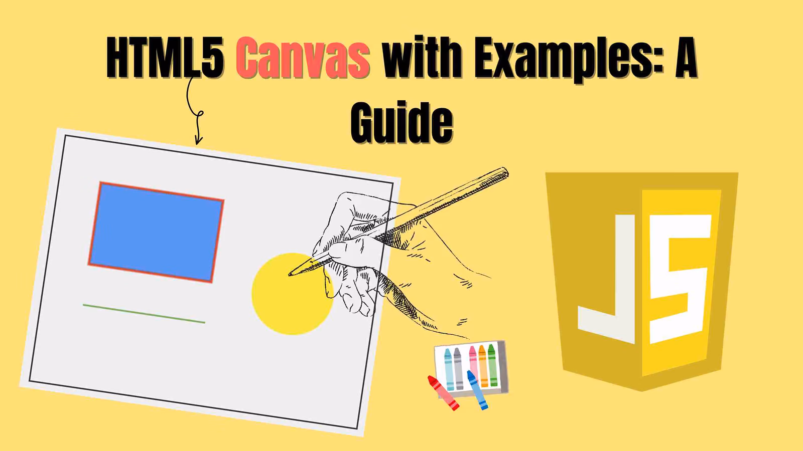 Cover Image of HTML5 Canvas with Examples: A Guide