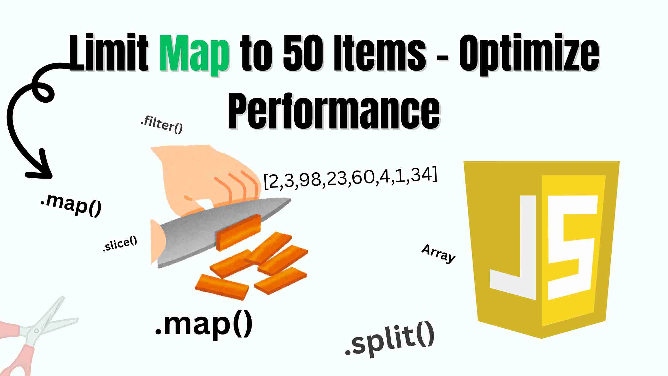 Cover Image of JavaScript Limit Map to 50 Items – Optimize Performance