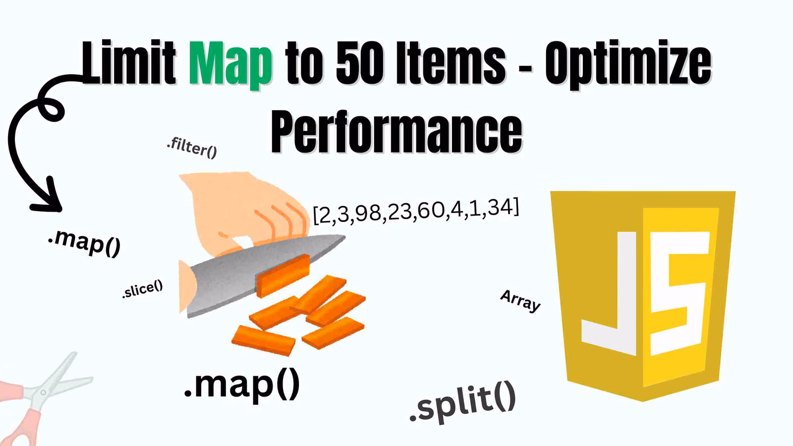 Cover Image of JavaScript Limit Map to 50 Items – Optimize Performance